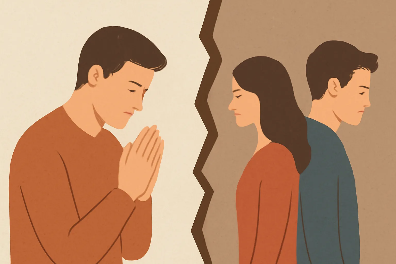 oración para separar a dos personas para siempre