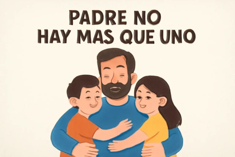 padre no hay más que uno